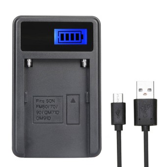 Зарядное Устройство NP-F USB с адаптером для Sony F550 F750 F950